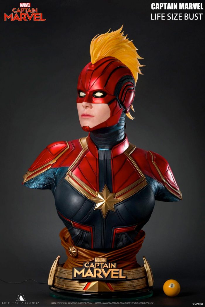 Captain Marvel Life-Size Bust
