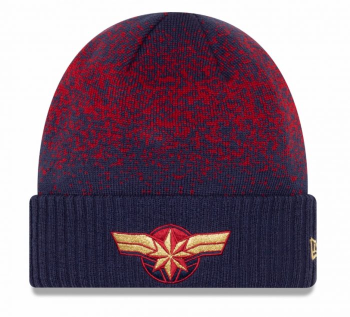 Captain Marvel Speckled Beanie