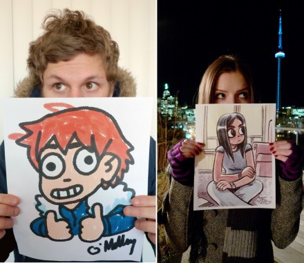 Michael Cera and Anna Kendrick in Scott Pilgrim