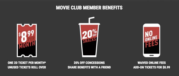 Cinemark MovieClub