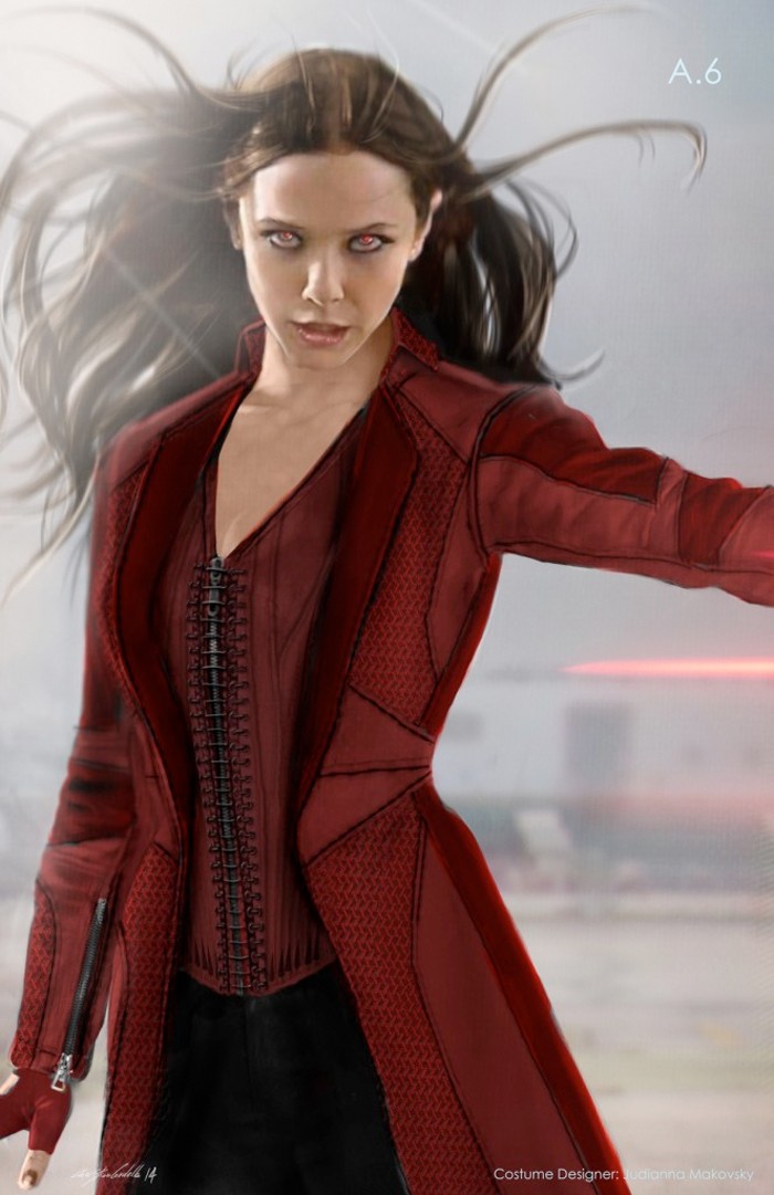 Alternate Scarlet Witch Costume Design