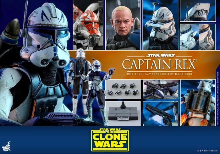 Hot Toys The Clone Wars Captain Rex Figure