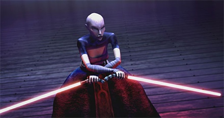 Asajj Ventres in The Clone Wars