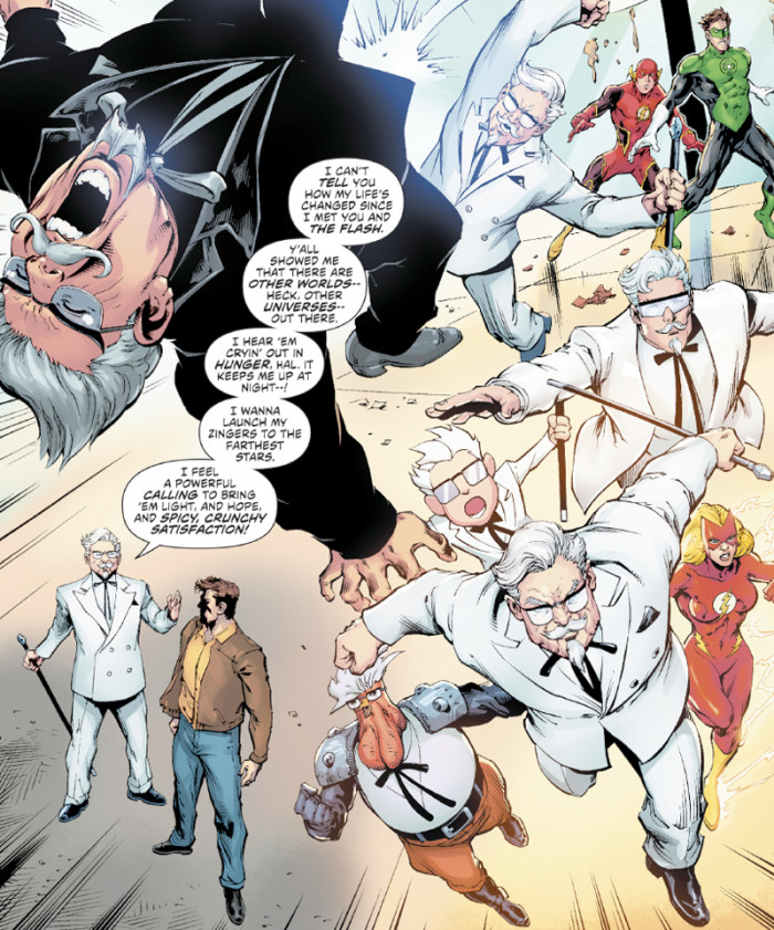 Colonel Sanders DC Comics