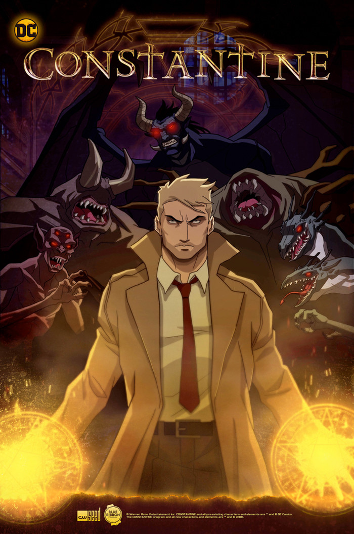 Constantine Animated Series Poster