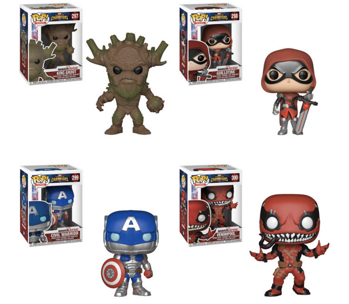 Marvel's Contest of Champions Funko POPs