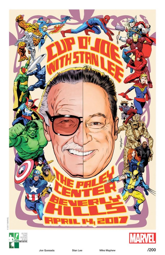 Cup o Joe Stan Lee Poster