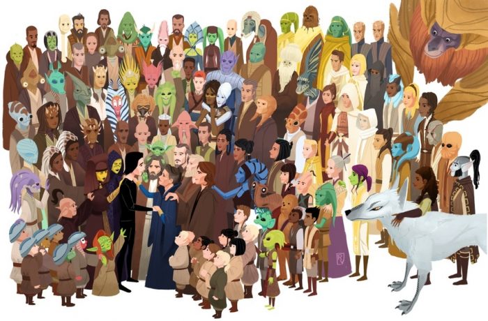 Star Wars Generations Art Print