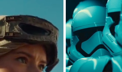Daisy Ridley Stormtrooper glasses
