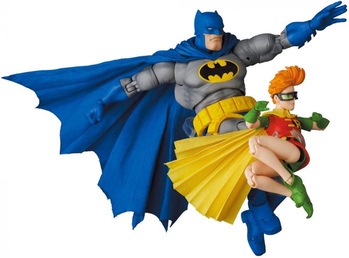 The Dark Knight Returns - Batman and Robin MAFEX Figures