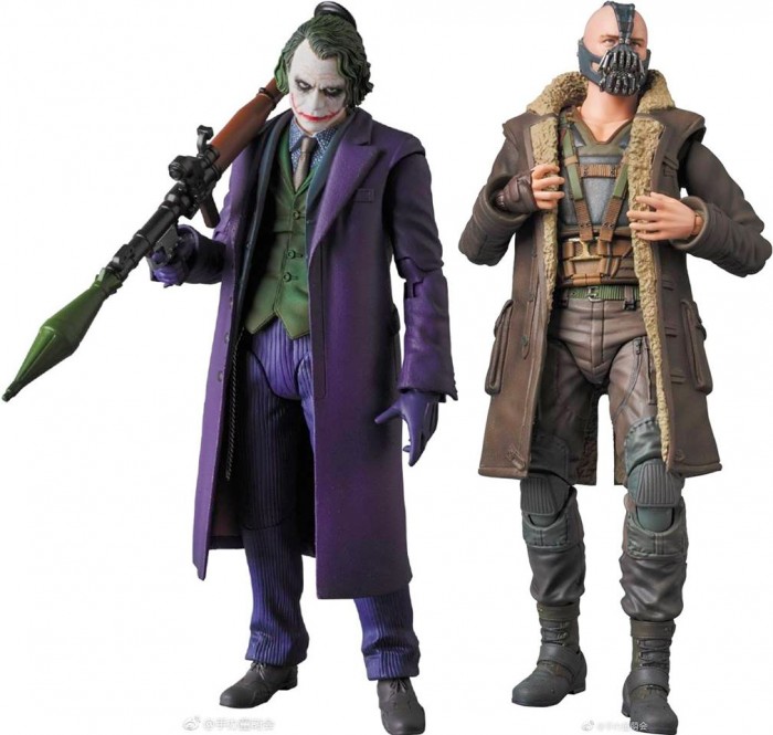 The Joker and Bane MAFEX Figures