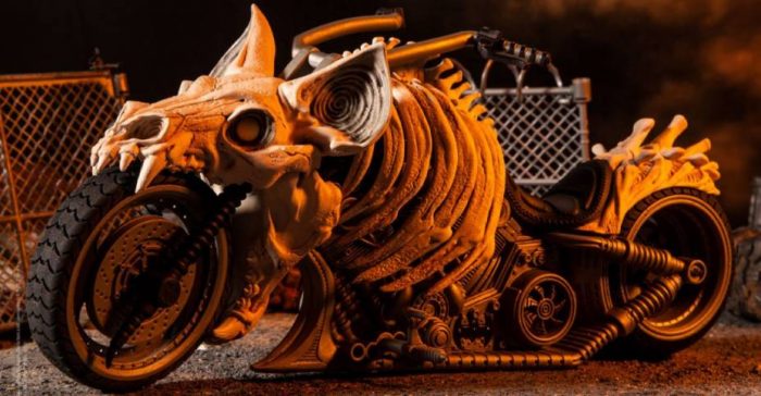 Dark Nights: Dark Metal Batcycle from McFarlane Toys
