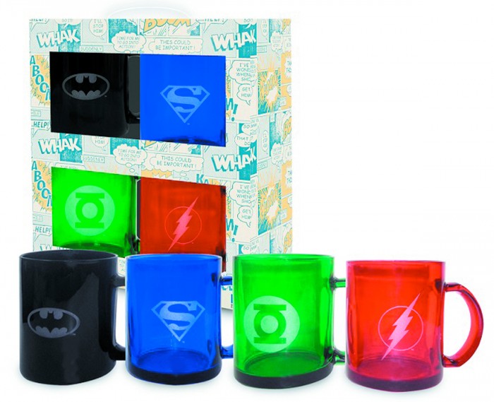 DC Comics Translucent Mugs