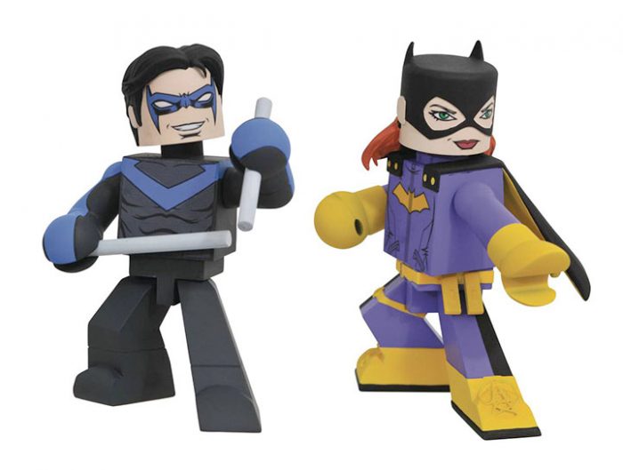 DC Vinimates - Nightwing and Batgirl