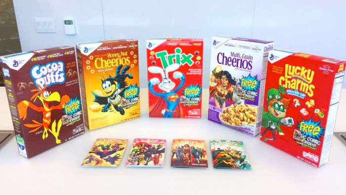 DC Comics General Mills Cereals