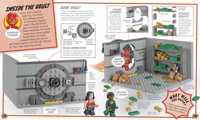 LEGO DC Superheroes Building Book