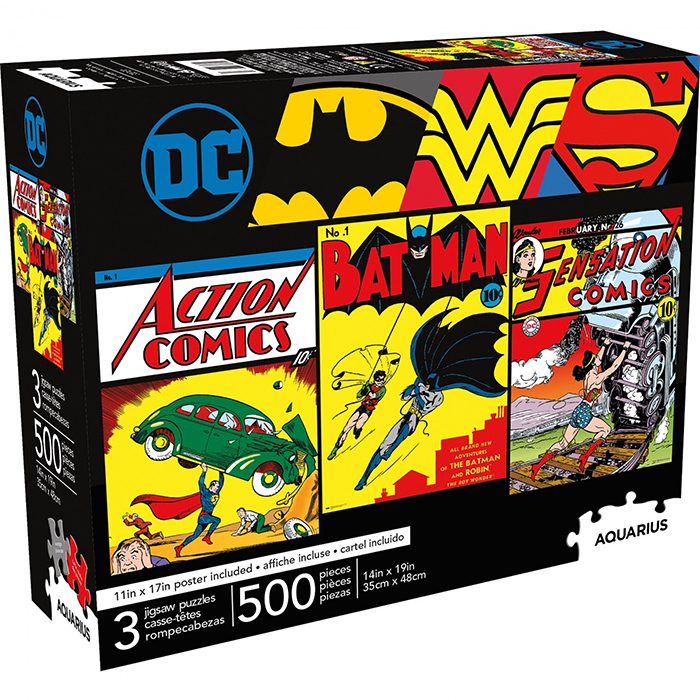 Vintage DC Comics Puzzles