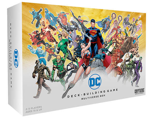 DC Deck Building Game Box