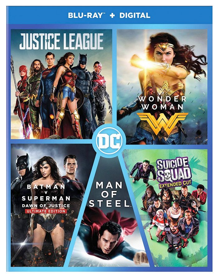 DCEU Blu-ray Five Pack