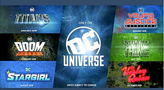 DC Universe Release Schedule