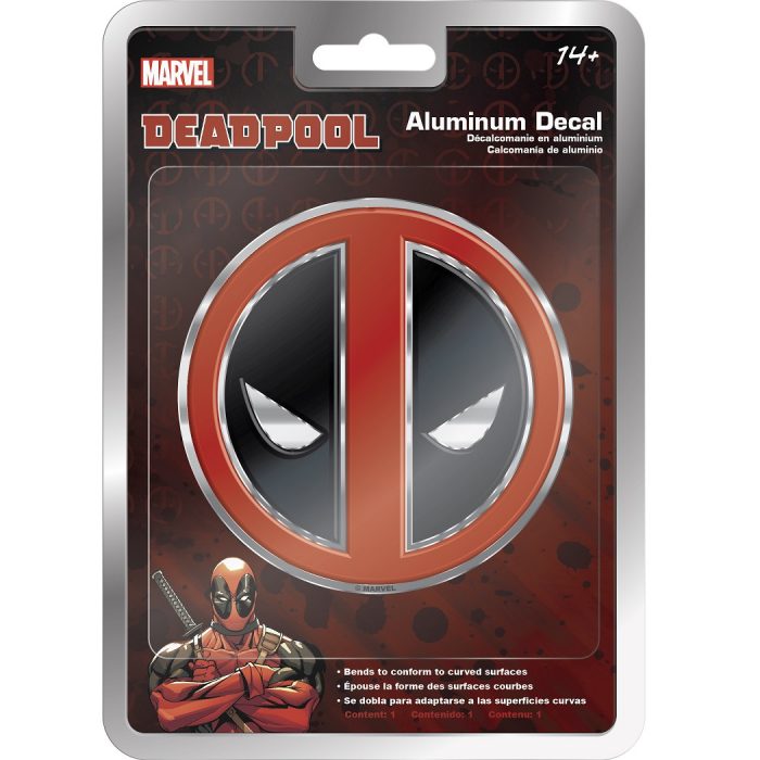 Deadpool Aluminum Car Decal