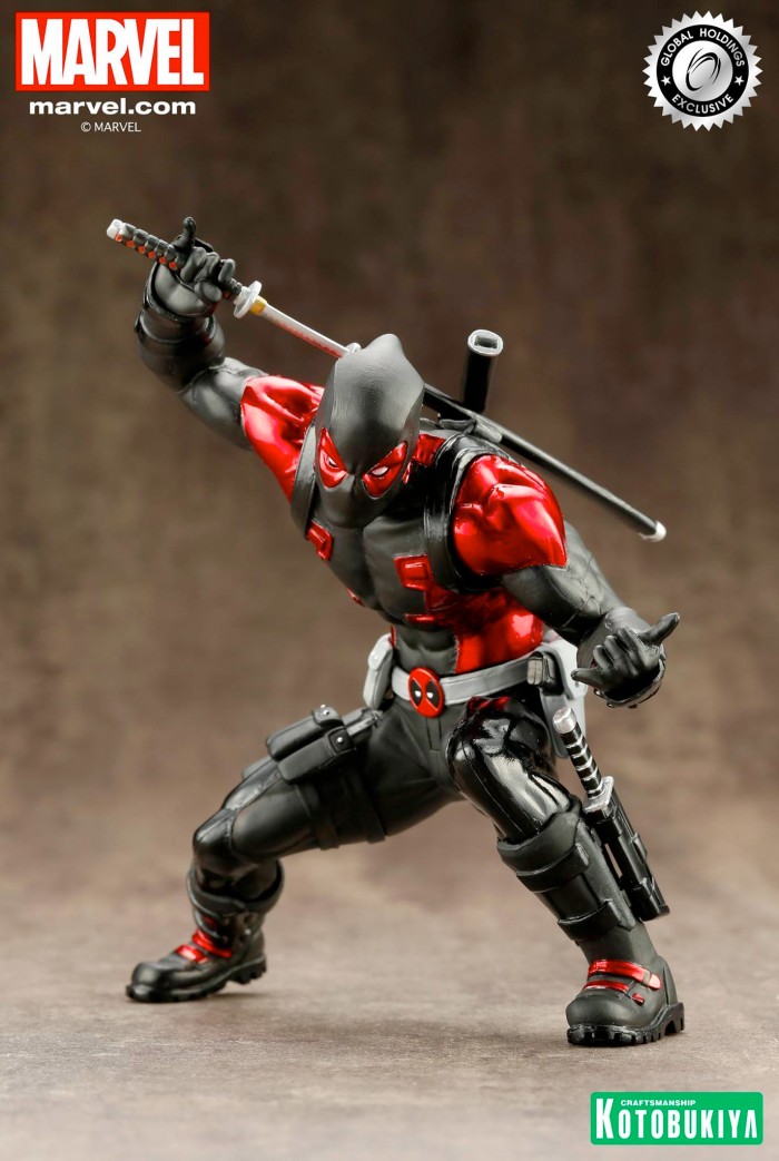 Black Suit Deadpool ArtFX Statue