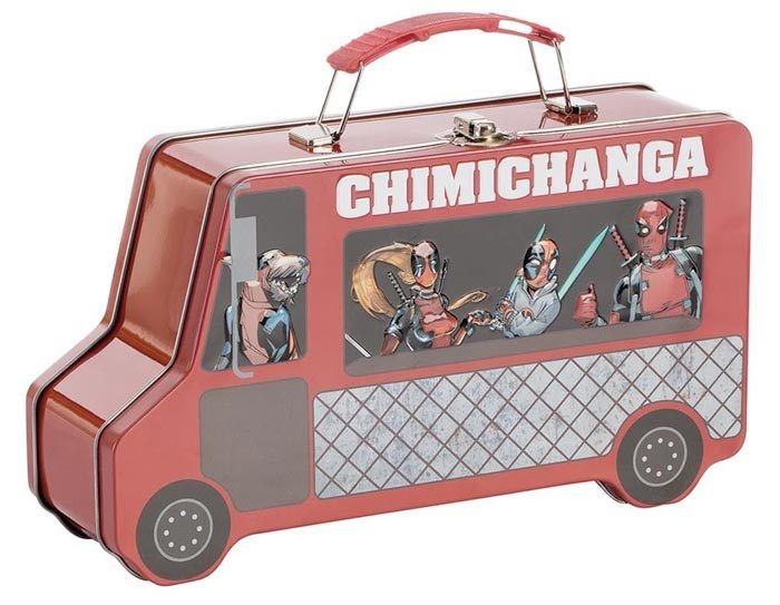 Deadpool Chimichanga Truck Lunch Box