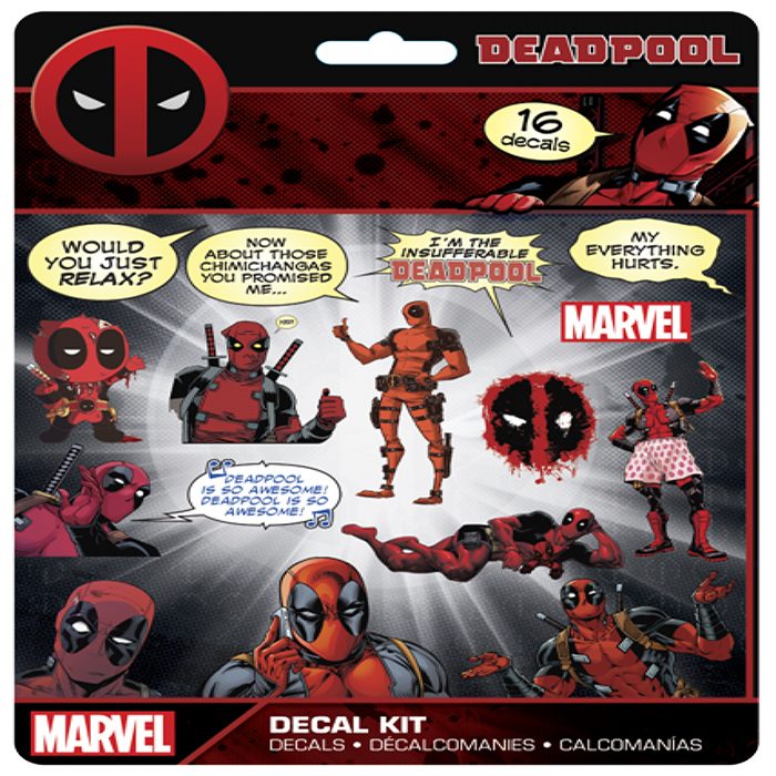 Deadpool Decal Set