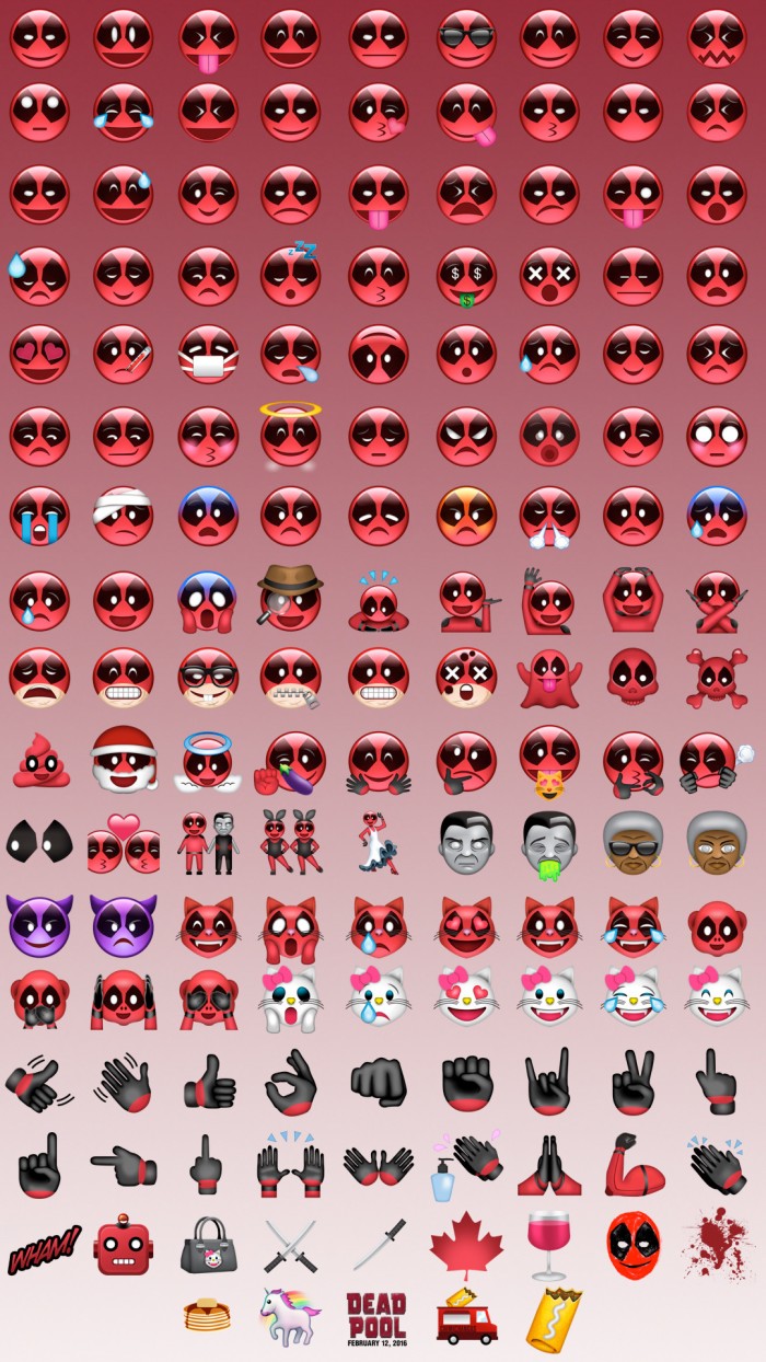 deadpool-emojischart