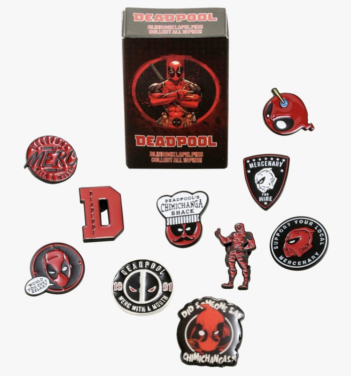 Deadpool Enamel Pins