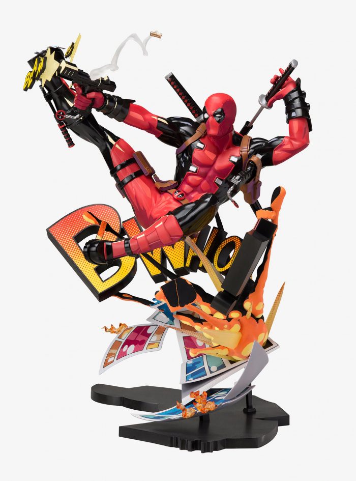 Deadpool Fourth Wall Statue