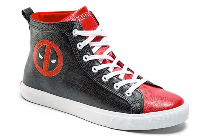 Deadpool High Top Sneakers