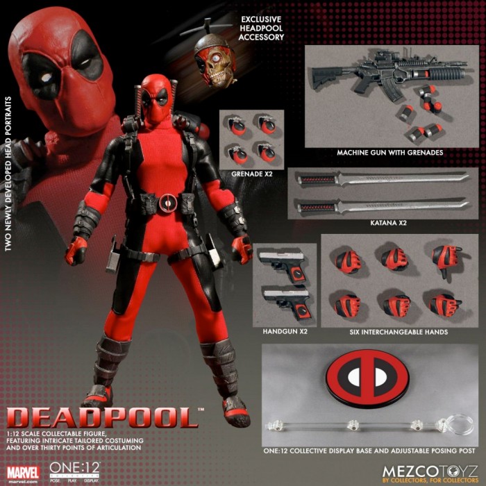 Mezco Toys Deadpool Figure