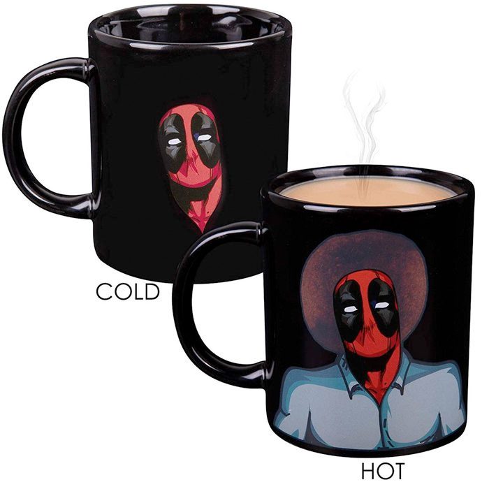 Deadpool Bob Ross Mug