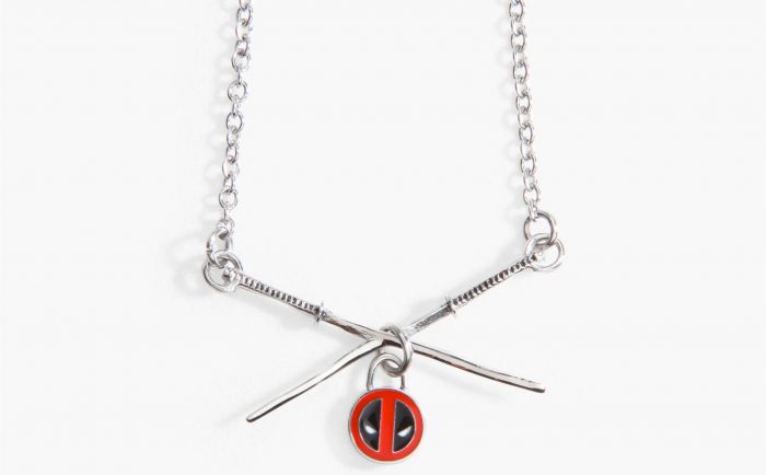 Deadpool Swords Necklace