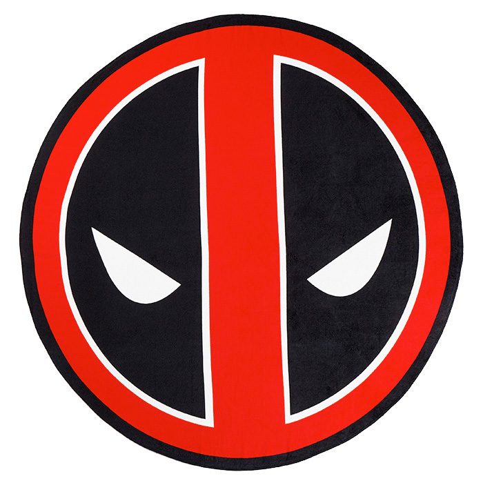 Deadpool Round Beach Towel