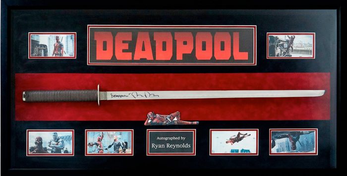 Deadpool Signed Sword