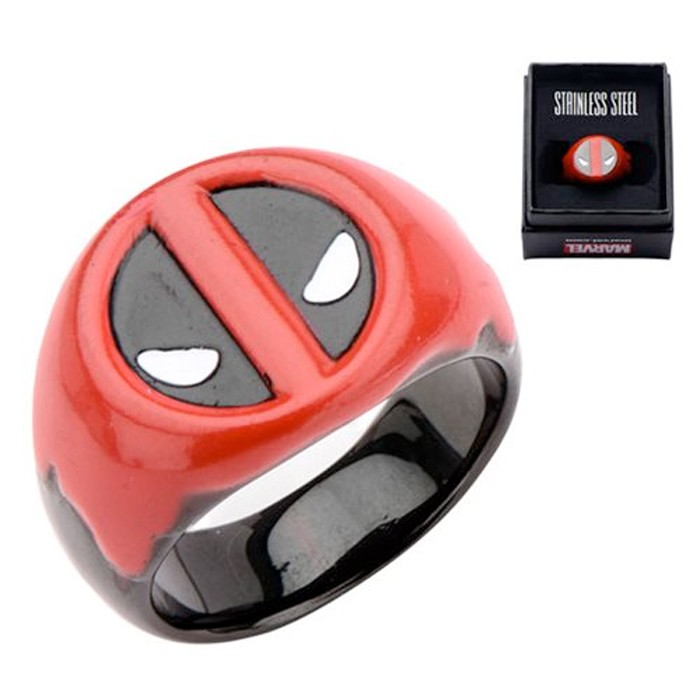 Deadpool Stainless Steel Ring