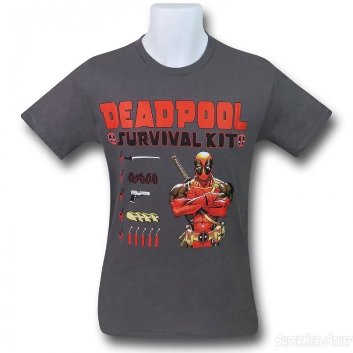 Deadpool Survival Kit T-shirt