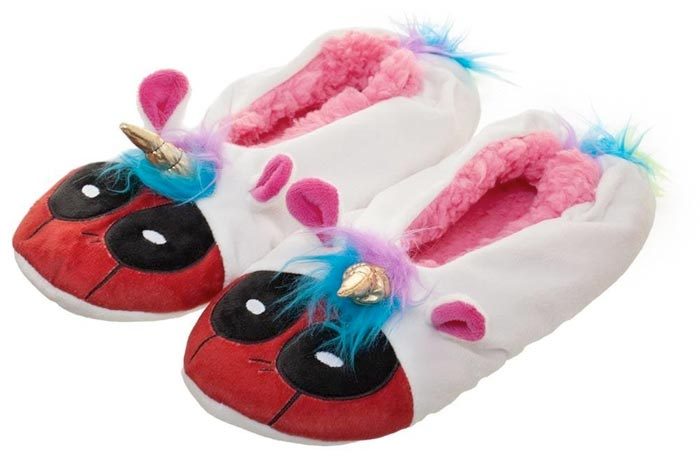 Deadpool Unicorn Slippers