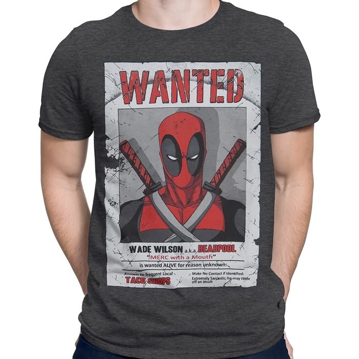 Deadpool Wanted T-Shirt
