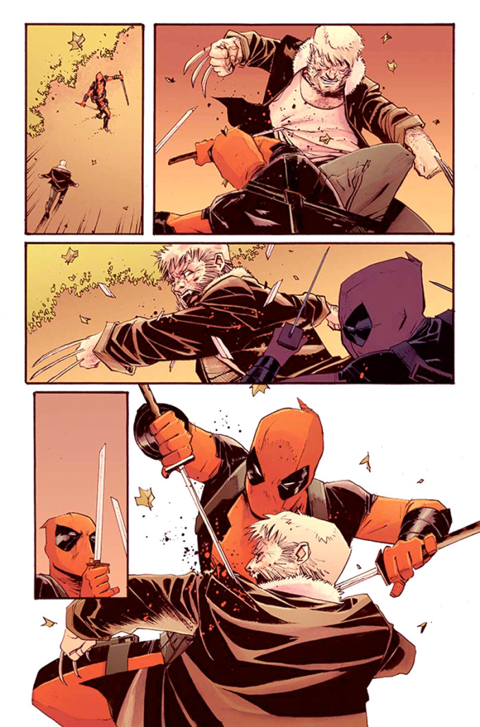 Deadpool vs Old Man Logan