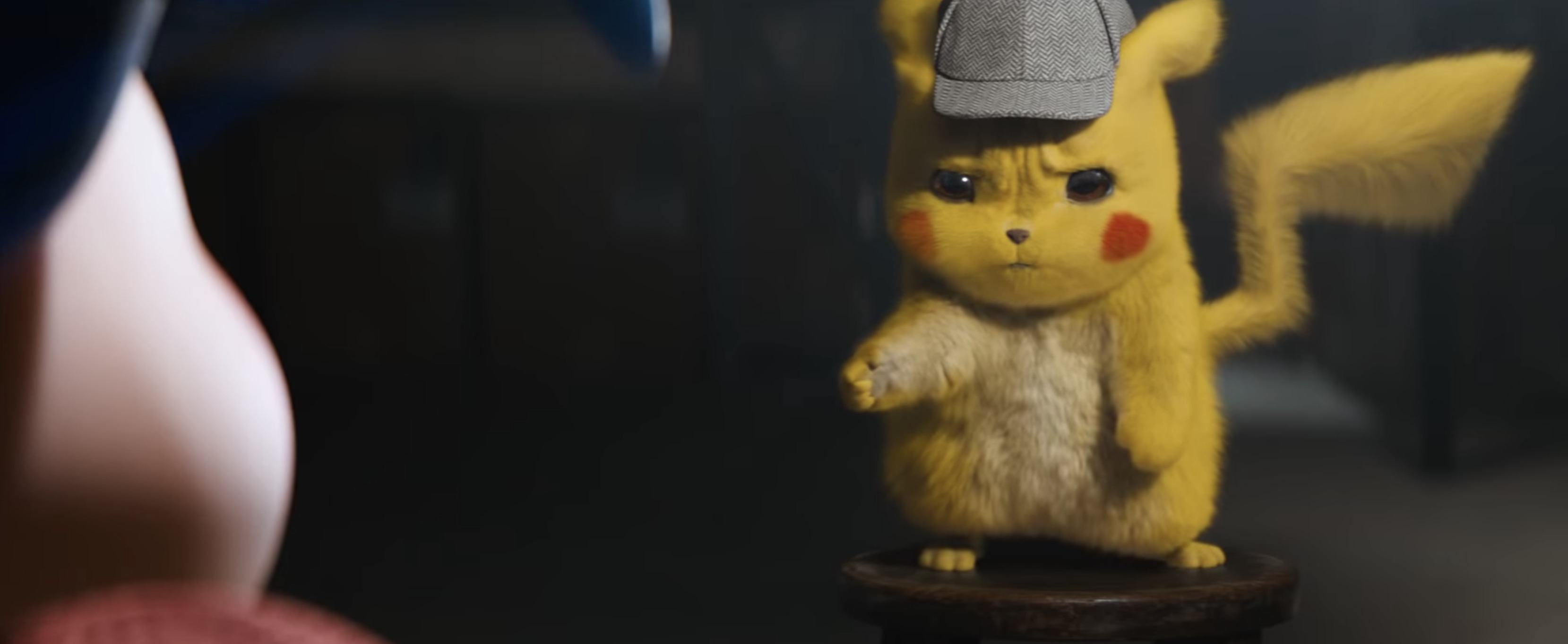 talking detective pikachu toy
