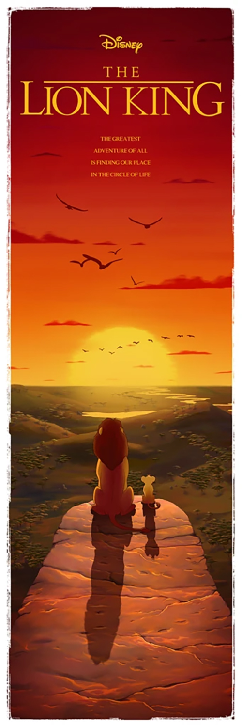 Ben Harman Disney Dreamland Art - The Lion King