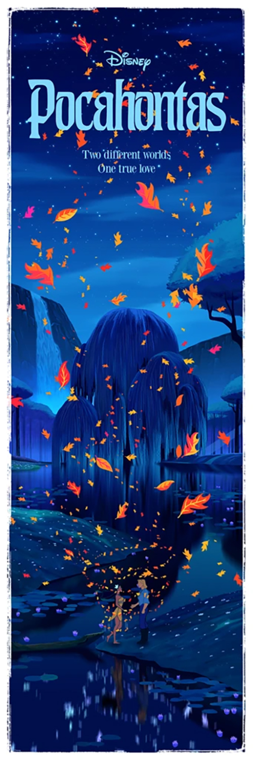 Ben Harman Disney Dreamland Art - Pocahontas