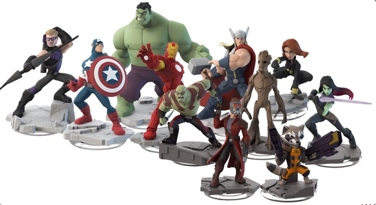 Disney Infinity Marvel figures