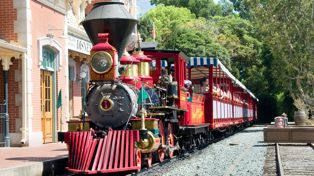 disneyland railroad