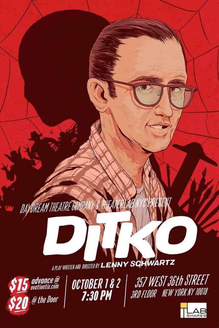 Ditko Play Poster