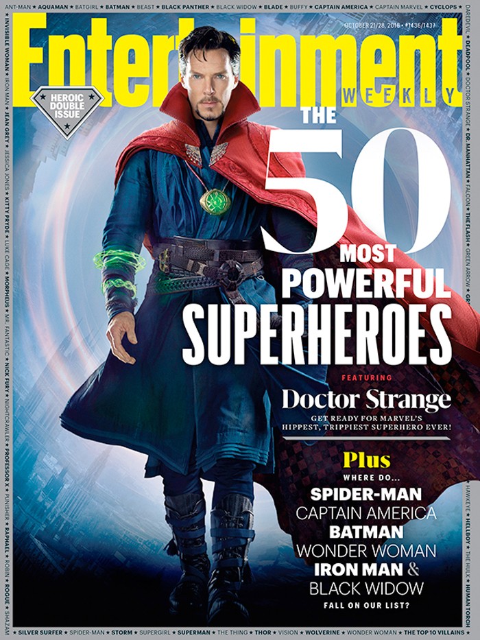 Doctor Strange Entertainment Weekly Cover