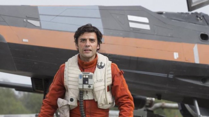 Oscar Isaac in Star Wars: The Force Awakens